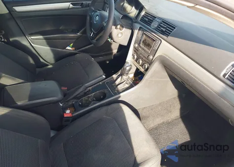 2016 Volkswagen Passat 1.8T S from USA, damaged, VIN 1VWAT7A39GC014305